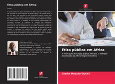 Copertina di Ética pública em África