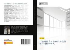 Capa do livro de IT治理能力对企业IT外包绩效作用机制研究 