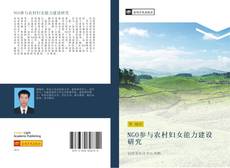 Buchcover von NGO参与农村妇女能力建设研究