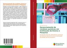 Capa do livro de Gerenciamento de resíduos químicos em Instituição de Ensino e Pesquisa 