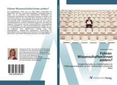 Portada del libro de Führen Wissenschafter/innen anders?