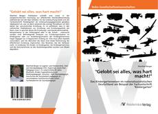 Обложка "Gelobt sei alles, was hart macht!"