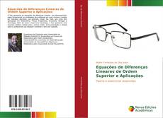 Capa do livro de Equações de Diferenças Lineares de Ordem Superior e Aplicações 