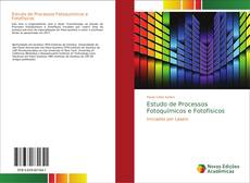 Capa do livro de Estudo de Processos Fotoquímicos e Fotofísicos 