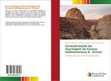Portada del libro de Caracterização da mucilagem de Cereus hildmaniannus K. Schum