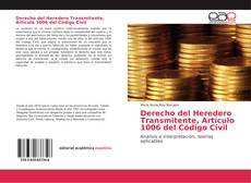 Derecho del Heredero Transmitente, Artículo 1006 del Código Civil kitap kapağı