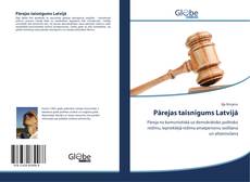 Bookcover of Pārejas taisnīgums Latvijā
