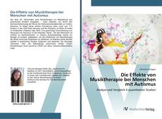 Capa do livro de Die Effekte von Musiktherapie bei Menschen mit Autismus 
