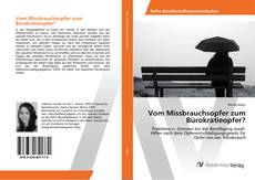 Portada del libro de Vom Missbrauchsopfer zum Bürokratieopfer?