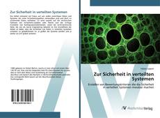 Borítókép a  Zur Sicherheit in verteilten Systemen - hoz