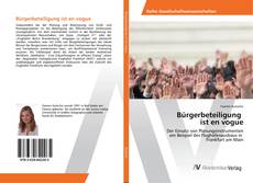 Bookcover of Bürgerbeteiligung ist en vogue