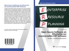 Buchcover von Open Source Software als Alternative zur kommerziellen ERP Software