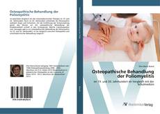 Bookcover of Osteopathische Behandlung der Poliomyelitis
