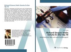 Bookcover of Richard Strauss Violin Sonata Es-Dur Op.18
