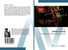 Bookcover of Violin in Syria