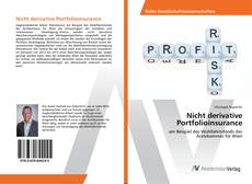 Portada del libro de Nicht derivative Portfolioinsurance