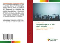 Desindustrialização ou pós-industrialização?的封面