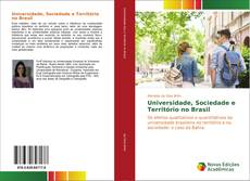 Universidade, Sociedade e Território no Brasil的封面
