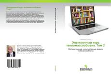 Buchcover von Электронный курс тепломассообмена. Том 2