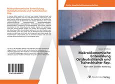 Makroökonomische Entwicklung Ostdeutschlands und Tschechischer Rep. kitap kapağı