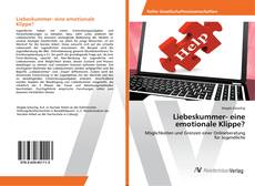 Buchcover von Liebeskummer- eine emotionale Klippe?