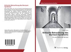 Bookcover of Kritische Betrachtung des Burnout-Syndroms
