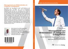 Copertina di Management von Widerständen als integraler Erfolgsfaktor