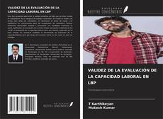 Buchcover von VALIDEZ DE LA EVALUACIÓN DE LA CAPACIDAD LABORAL EN LBP