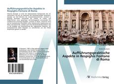 Copertina di Aufführungspraktische Aspekte in Respighis Fontane di Roma