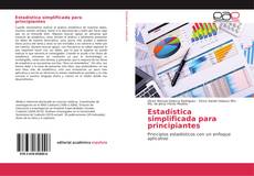 Bookcover of Estadística simplificada para principiantes