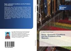 Capa do livro de Socio - Economic Conditions and the Problems of the Weavers 