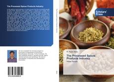 Capa do livro de The Processed Spices Products Industry 