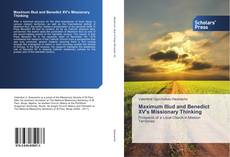 Maximum Illud and Benedict XV's Missionary Thinking kitap kapağı