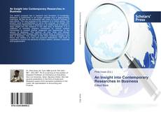 Capa do livro de An Insight into Contemporary Researches in Business 