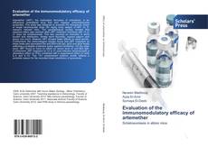 Buchcover von Evaluation of the immunomodulatory efficacy of artemether