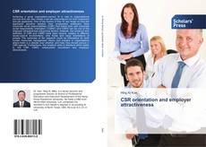 Buchcover von CSR orientation and employer attractiveness