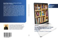 Capa do livro de Social Reproduction of Class and Gender Hierarchies in Pakistan 