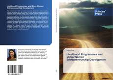 Buchcover von Livelihood Programmes and Micro Women Entrepreneurship Development