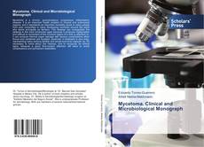 Buchcover von Mycetoma. Clinical and Microbiological Monograph