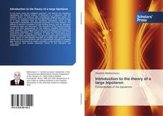 Buchcover von Introduction to the theory of a large bipolaron