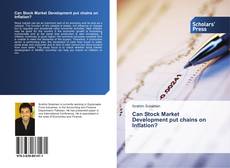 Portada del libro de Can Stock Market Development put chains on Inflation?