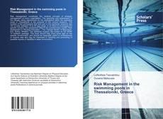 Buchcover von Risk Management in the swimming pools in Thessaloniki, Greece