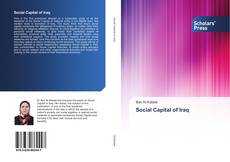 Buchcover von Social Capital of Iraq