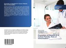 Bookcover of Prevention of Hepatitis B in Cancer Patients: Role of immunization