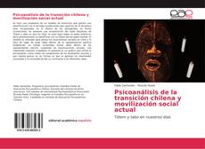 Portada del libro de Psicoanálisis de la transición chilena y movilización social actual