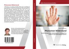 Capa do livro de Phänomen Widerstand 