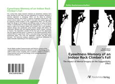 Copertina di Eyewitness Memory of an Indoor Rock Climber’s Fall