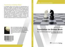 Copertina di Translation im Dritten Reich