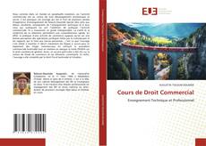 Couverture de Cours de Droit Commercial