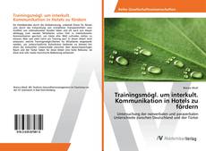 Copertina di Trainingsmögl. um interkult. Kommunikation in Hotels zu fördern